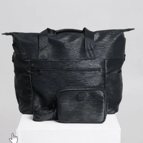 RARE Like new Modiv Carry-All large Tote Bag Black - Picture 5 of 16